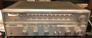 Classic Late 1970’s Top Of The Line Silver Harman/kardon Hk 670 Receiver Sweet