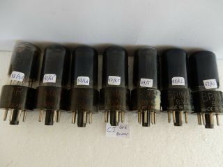 7x 6v6gt Brimar Very Strong And Good Match Tube Valve Röhre