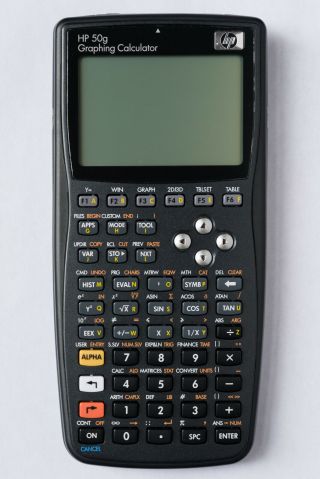 Hp 50g Graphing Calculator W/original Accessories