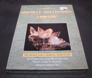 Two Books And Mineral Sample Set The Mineral Collector 