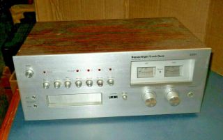 Vintage Jcp 8 Track Stereo Tape Deck Player/recorder 3331 Worked When