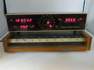 Heathkit Id - 4001 Weather Computer - Great With Assembly/operations Manuals