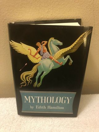Mythology By Edith Hamilton Hardcover,  Illustrated