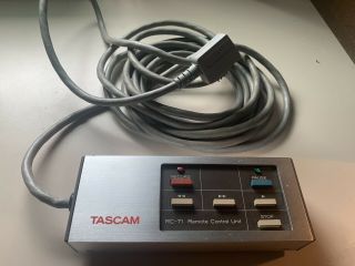 Tascam/teac Rc - 71 Remote For Open Reel To Reel Machines And