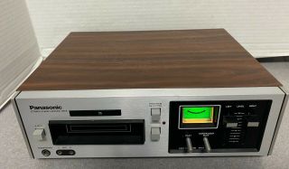 Vintage Panasonic Rs - 805us 8 - Track Stereo Tape Deck Player Recorder