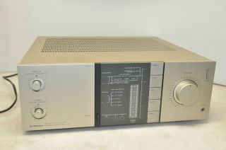 Pioneer A - 9 Stereo 220W Amplifier - Left channels no sound output - See first 3