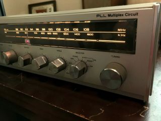 PANASONIC SE - 8147 FM/AM Stereo Receiver 8 - Track Player w/Phono/Aux - EX Cond 2