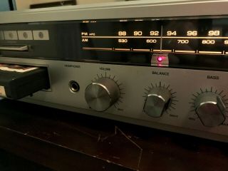 PANASONIC SE - 8147 FM/AM Stereo Receiver 8 - Track Player w/Phono/Aux - EX Cond 3