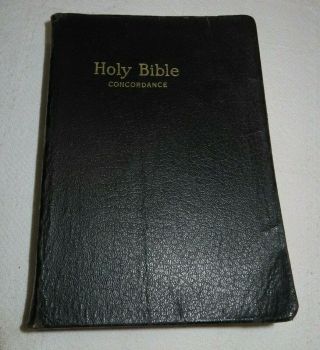 Vintage Holy Bible Concordance King James Version - Red Letter Ed.  World Pub.