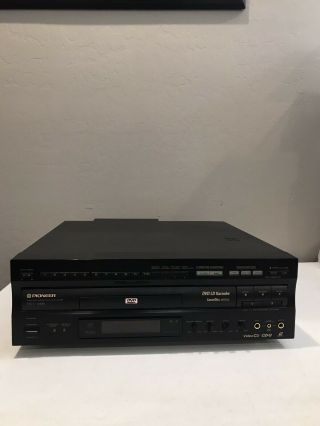 Pioneer Dvl - V888 Combo Dvd Ld Karaoke Laserdisc Vcd Cd Movie Player