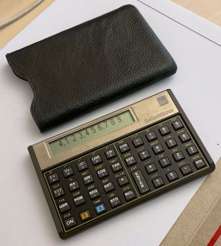 Swiss Micros Dm - 41l Scientific Programmable Calculator Titanium