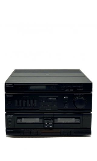 Panasonic Sa - H82 Quartz Synthesizer Am/fm Stereo Cassette Player Recorder Great