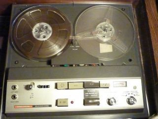 Ge Reel To Reel Tape Deck By Voice Of Music Corp.  Vgc Serviced
