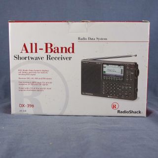 Radio Shack Dx - 398 All Band Shortwave Receiver Sw Lw Am/fm Ssb Cw