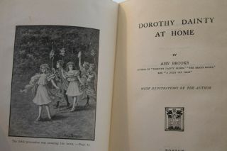 Dorothy Dainty At Home by Amy Brooks,  HC,  Illus,  Brooks,  1907 2
