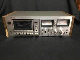 Vintage 1978 Sony Tc - K5 Single Cassette Deck W/ Dolby,  &