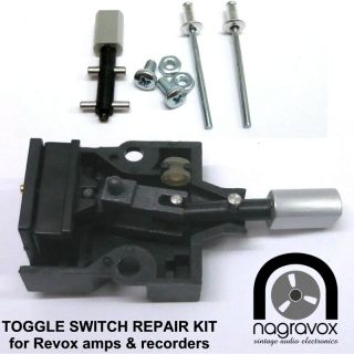 3x Revox Toggle Switch Repair Kit For Revox B77 Pr99 A710 B710,  B750 & Others