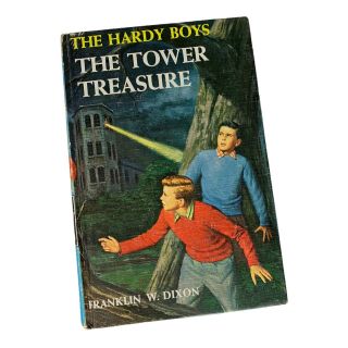 The Tower Treasure By Franklin W Dixon Vintage Book 1 The Hardy Boys 1959 Hc