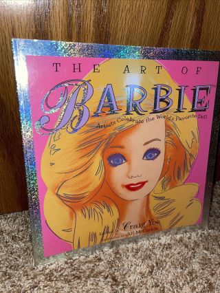 The Art Of Barbie Edited By Craig Yoe 1st Ed 1994 - Coffee Table Book