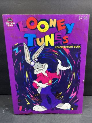 Vintage 1995 Merrigold Press Looney Tunes Coloring Activity Book