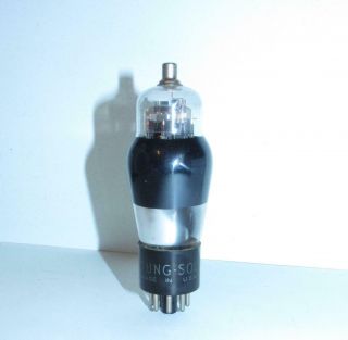 Tung - Sol Mil Spec 6f8g Vt - 99 Black Glass Amplifier Tube.  Tv - 7 Tests @ Nos Specs.
