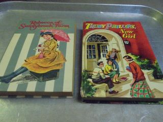 Vintage Two Whitman Books Trudy Phillips,  Rebecca Of Sunnybrook Farm