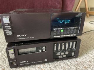 Working/tested Betamax Sony Portable Videocassette Recorder Sl - 2005