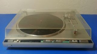 Vintage Jvc L - F210 Fully Auto Turntable Record Player W/audio Technica Dr300e