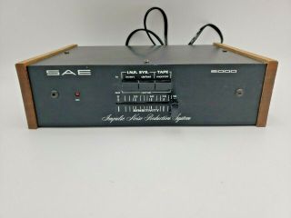 Sae 5000 Impulse Noise Reduction System Vintage - Removes Pops From Vinyl
