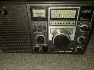 Vintage Panasonic 8 Band Dr22short Wave Heterodyne Am/fm Radio