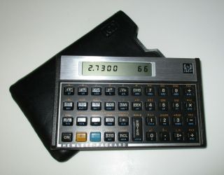 Hp 11c Hewlett Packard Programmable Scientific Calculator