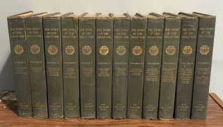 The Story Of The Great War - 12 Volume Set - P.  F.  Collier - 1916 - 1917 - Wwi