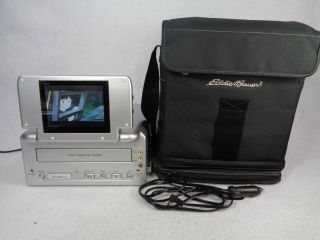 Audiovox Me - 10 5 " Lcd Monitor Portable Vcr Vhs Player Internal Speakers