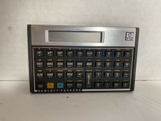 Hp 11c Hewlett Packard Programmable Scientific Calculator -