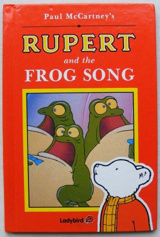 Vintage Ladybird Book–paul Mccartney’s Rupert And The Frog Song–first Edition