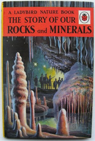 Vintage Ladybird Book – The Story Of Our Rocks And Minerals–nature 536 - Very Good