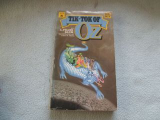 1980 Book Tik - Tok Of Oz By L Frank Baum Illustrated By John R Neill