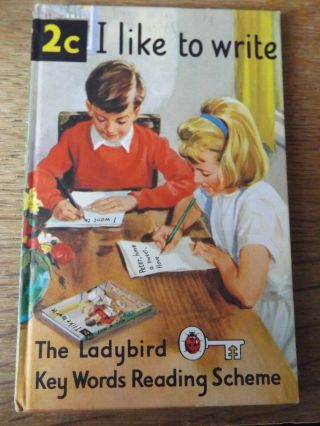 I Like To Write The Ladybird Key Words Reading Scheme Book 2c By W Murray 1965