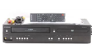 Funai Dv220fx4 Dvd Vhs Player 4 Head Vcr Combo - With Remote & Cables