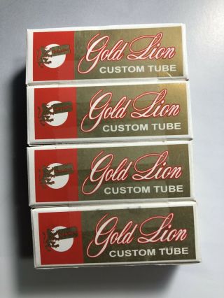 Four Genalex Gold Lion Ecc82 B749 12au7 Platinum Matched And Little