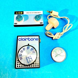 Clairtone Mini Hi - Fi Miniature Vintage Transistor Radio 1968 Nos Mcm Rare