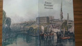 Exeter Maritime Museum Guide Book Complete 1976 International Sailing Craft Ass.