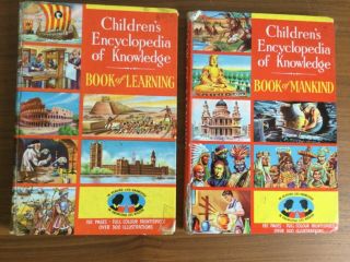 2.  Books From Children’s Encyclopedia Of Knowledge Series.  1962 & 1963 Editions