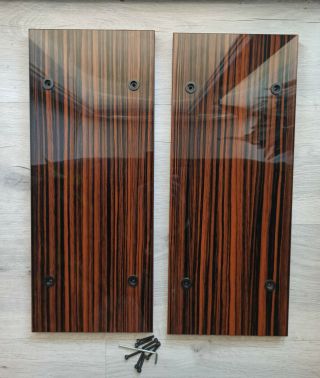 Ebony Side Panel (pair) For Akai Gx - 747 635 646 636