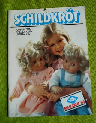 Schildkröt Puppen Katalog Magazin 1984
