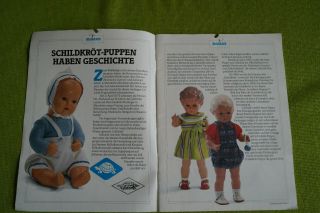 Schildkröt Puppen Katalog Magazin 1984 3
