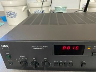 Nad Model 7240pe Am/fm Power Envelope Stereo Receiver - " As - Is " -