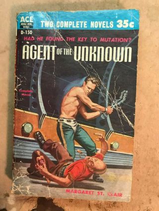 The World Jones Made by Philip K.  Dick Ace Double 1956 Agent of The Unknown 2