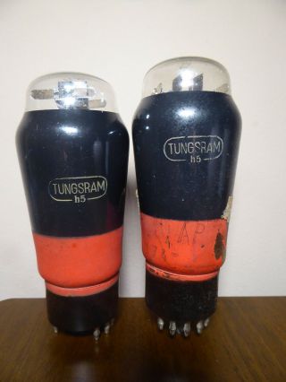 2x (pair) Tungsram El12 (el6,  El12 Spez. ,  F2a11) 18w A.  F.  Power Tube,  100