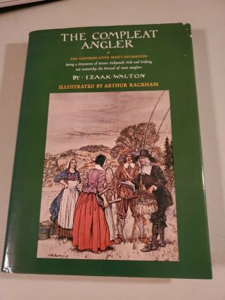 The Compleat Angler By Izaak Walton Hardcover Book Weathervane Books